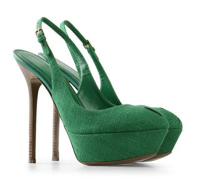 Zapatos destalonados de Sergio Rossi